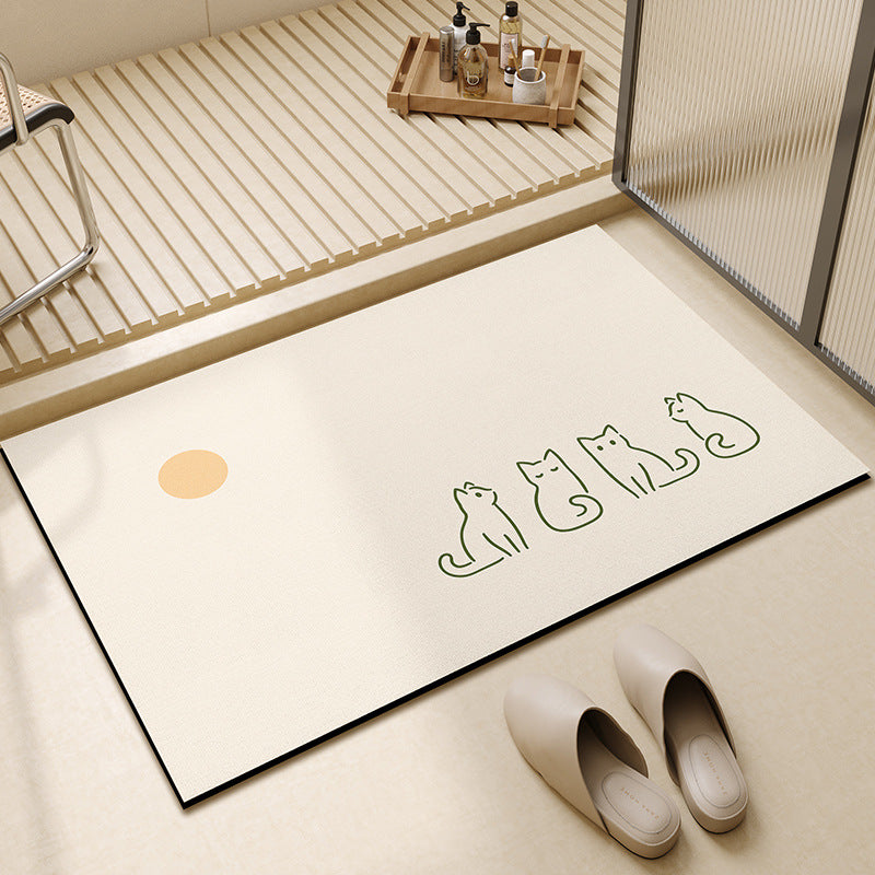 Quick-Dry Diatomite Bath Mat