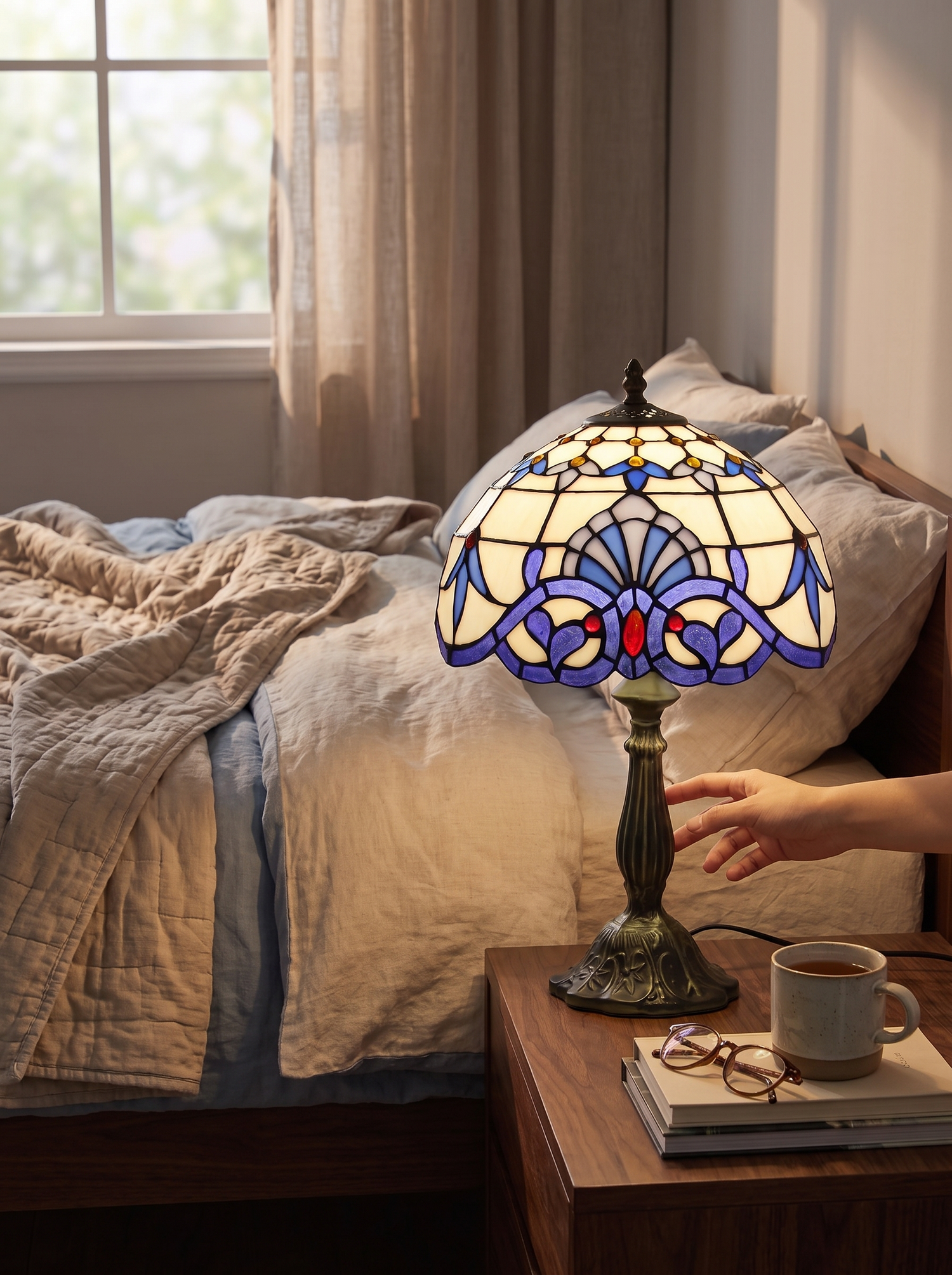 Bedside Table Lamp lifestyle image 1