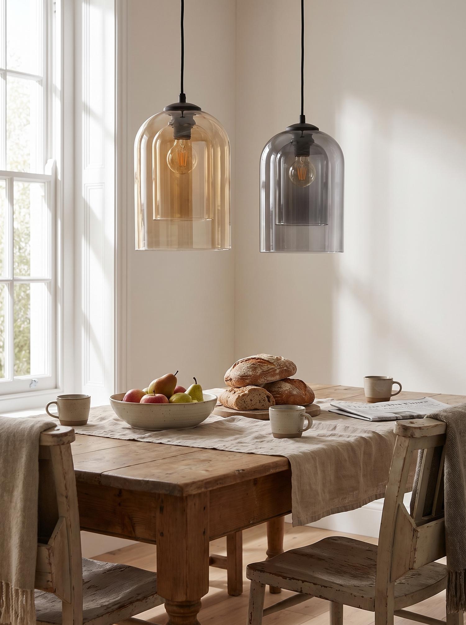 Nordic Creative Glass Pendant Light lifestyle image 3