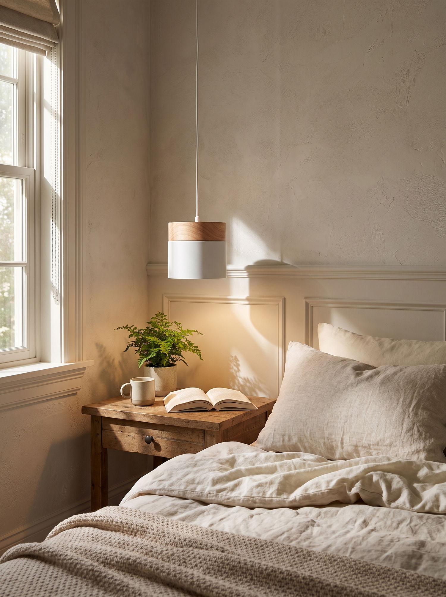 Solid Wood Pendant Light lifestyle image 2