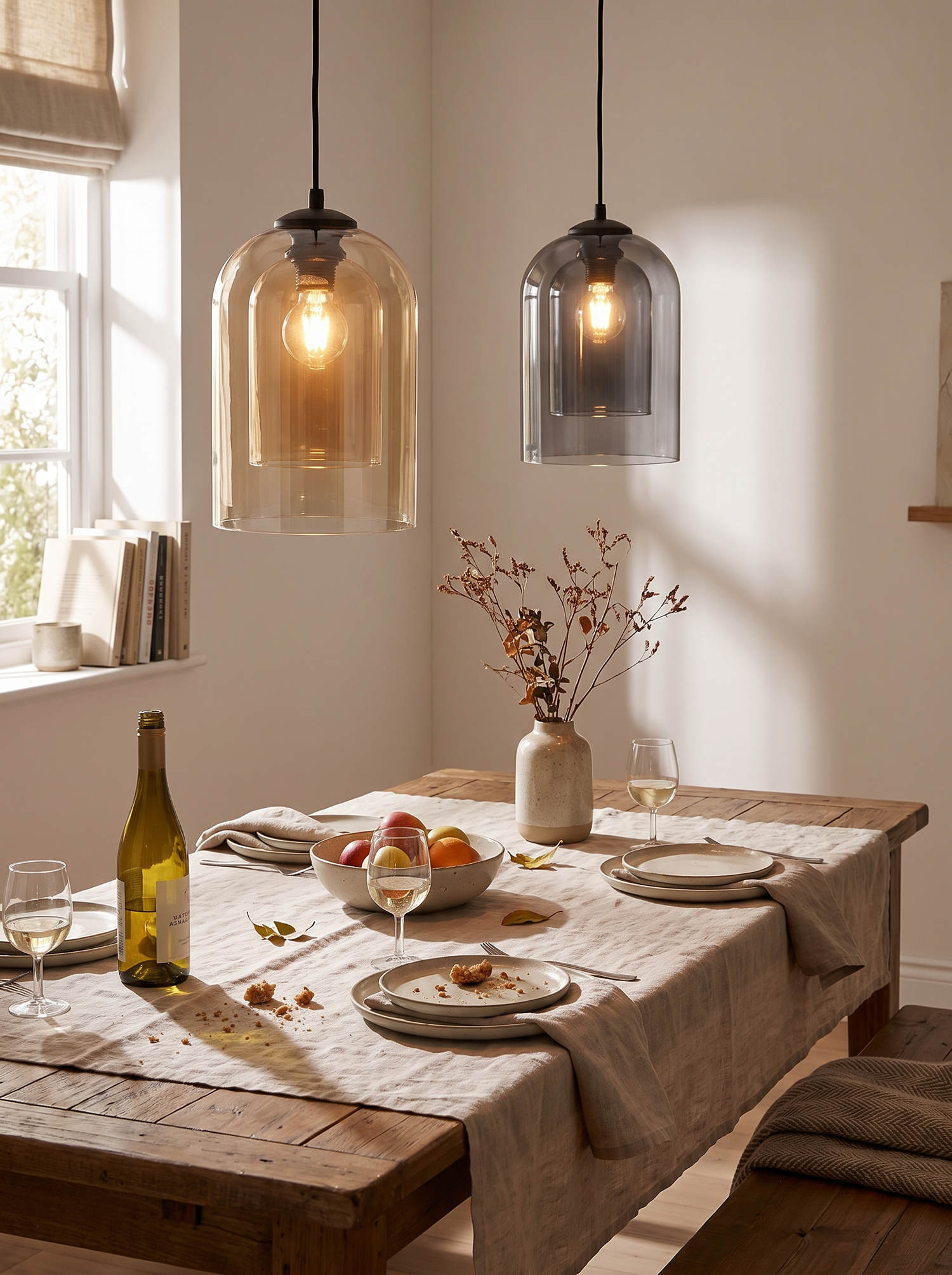 Nordic Creative Glass Pendant Light lifestyle image 2