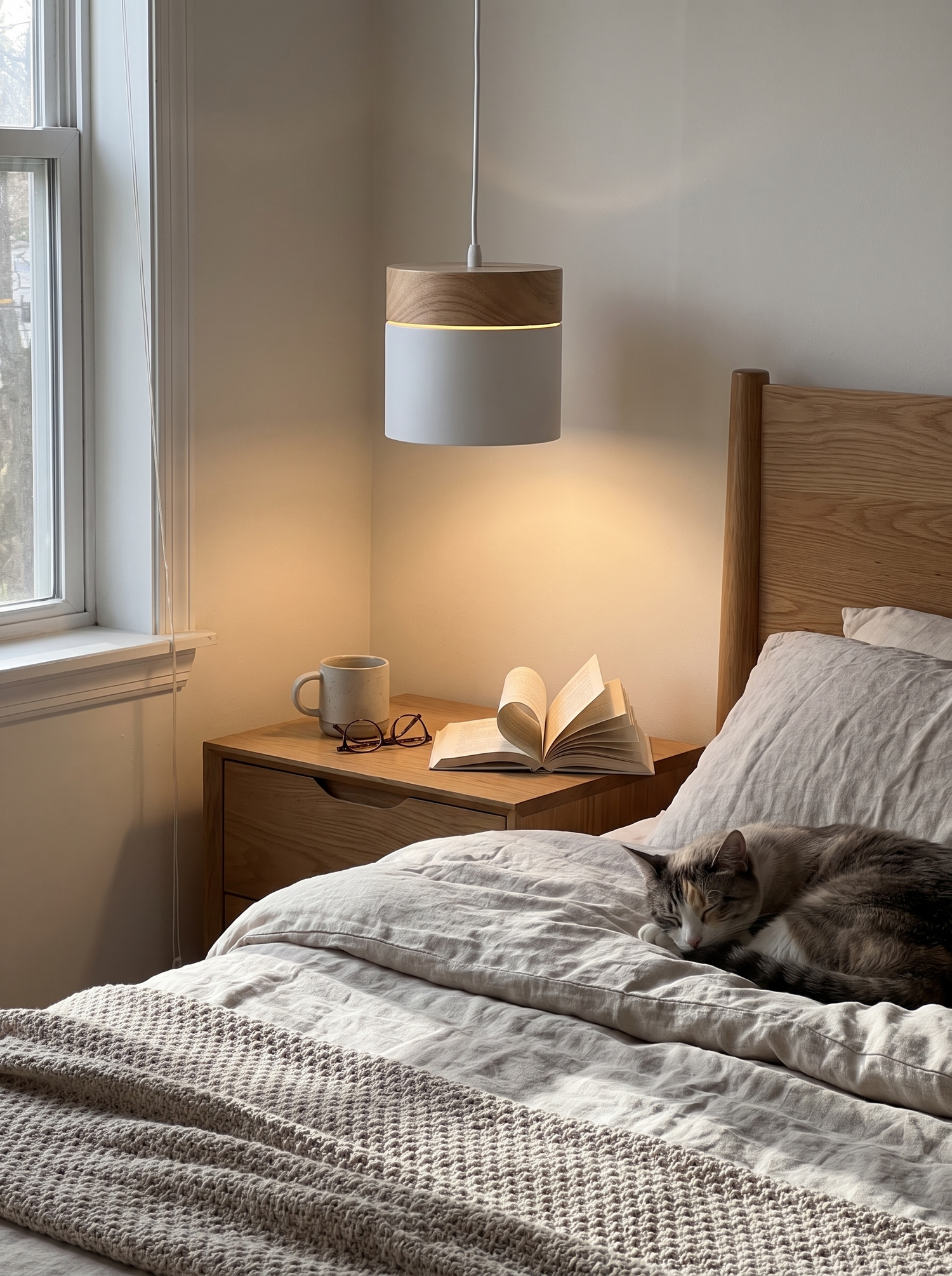 Solid Wood Pendant Light lifestyle image 3