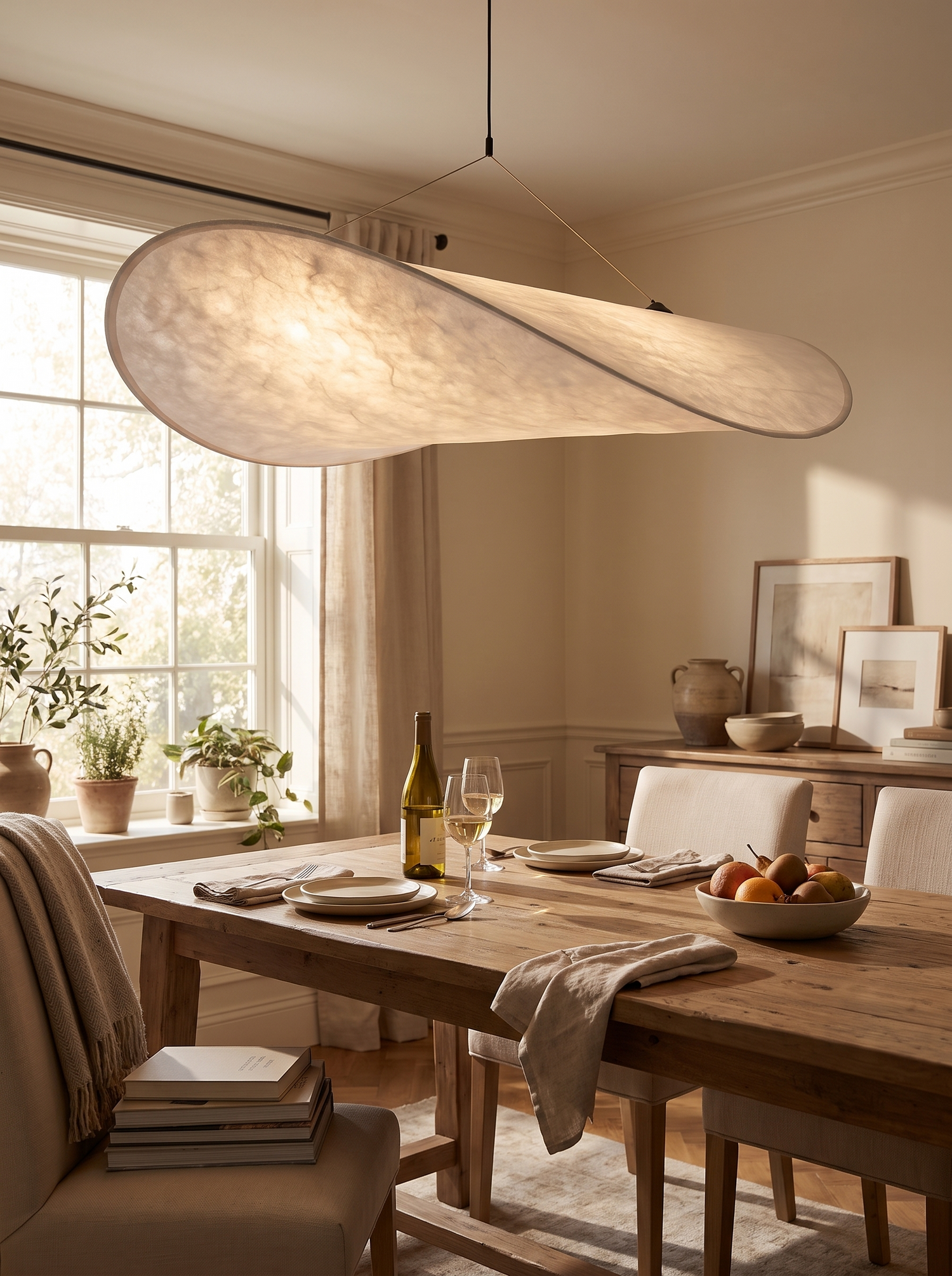 Silk Glow Chandelier lifestyle image 1