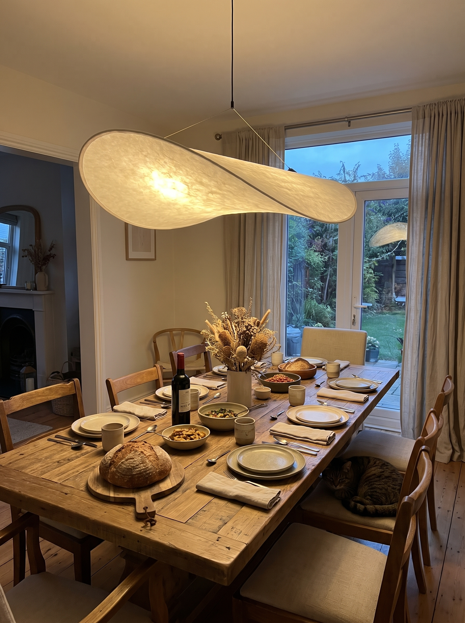Silk Glow Chandelier lifestyle image 2