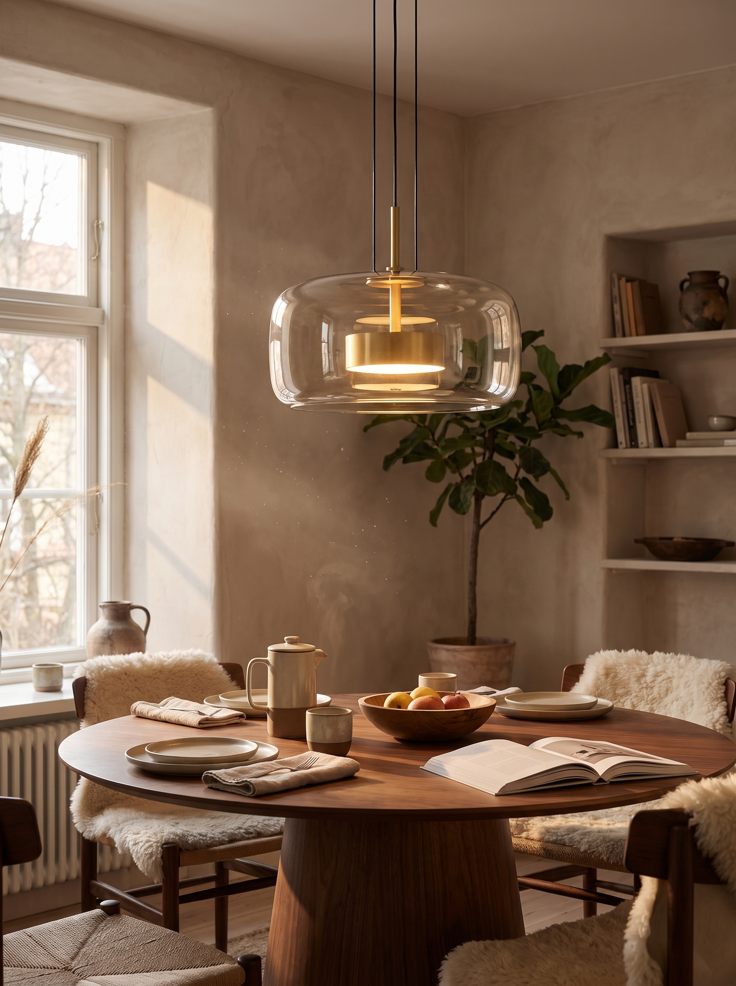 Glass Jellyfish Chandelier lifestyle image 1