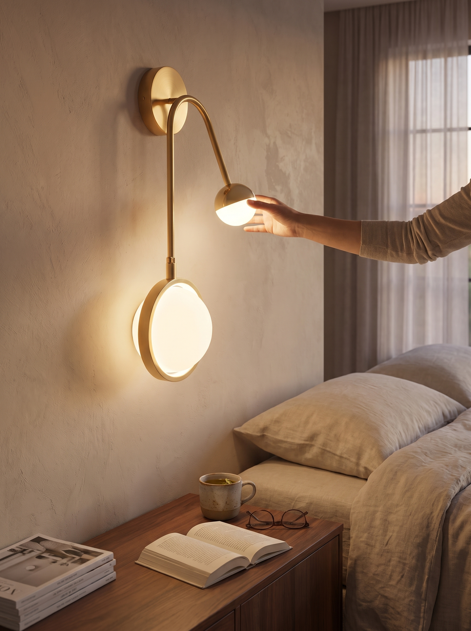 Malibu Modern Wall Sconce lifestyle image 1