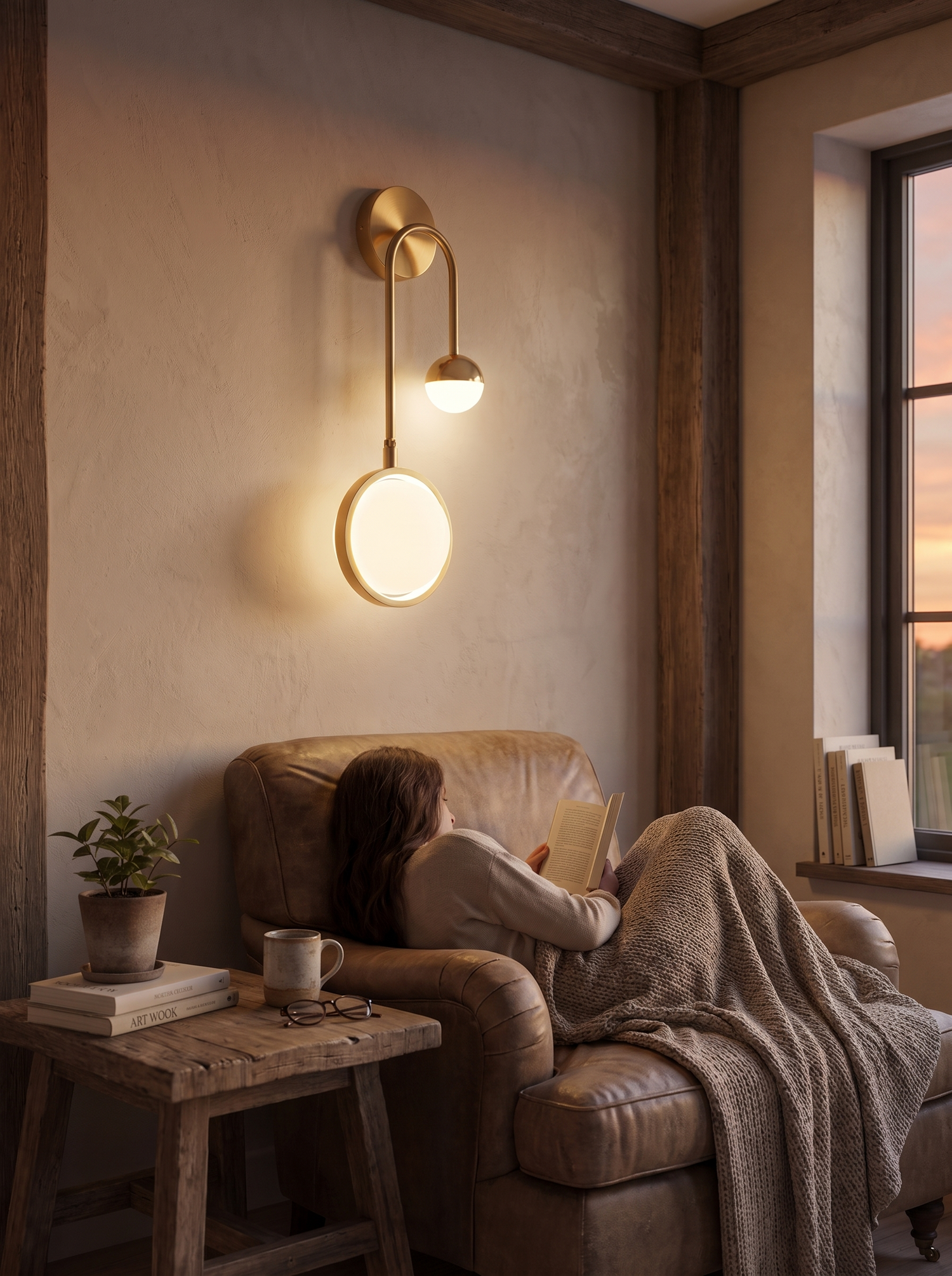 Malibu Modern Wall Sconce lifestyle image 3