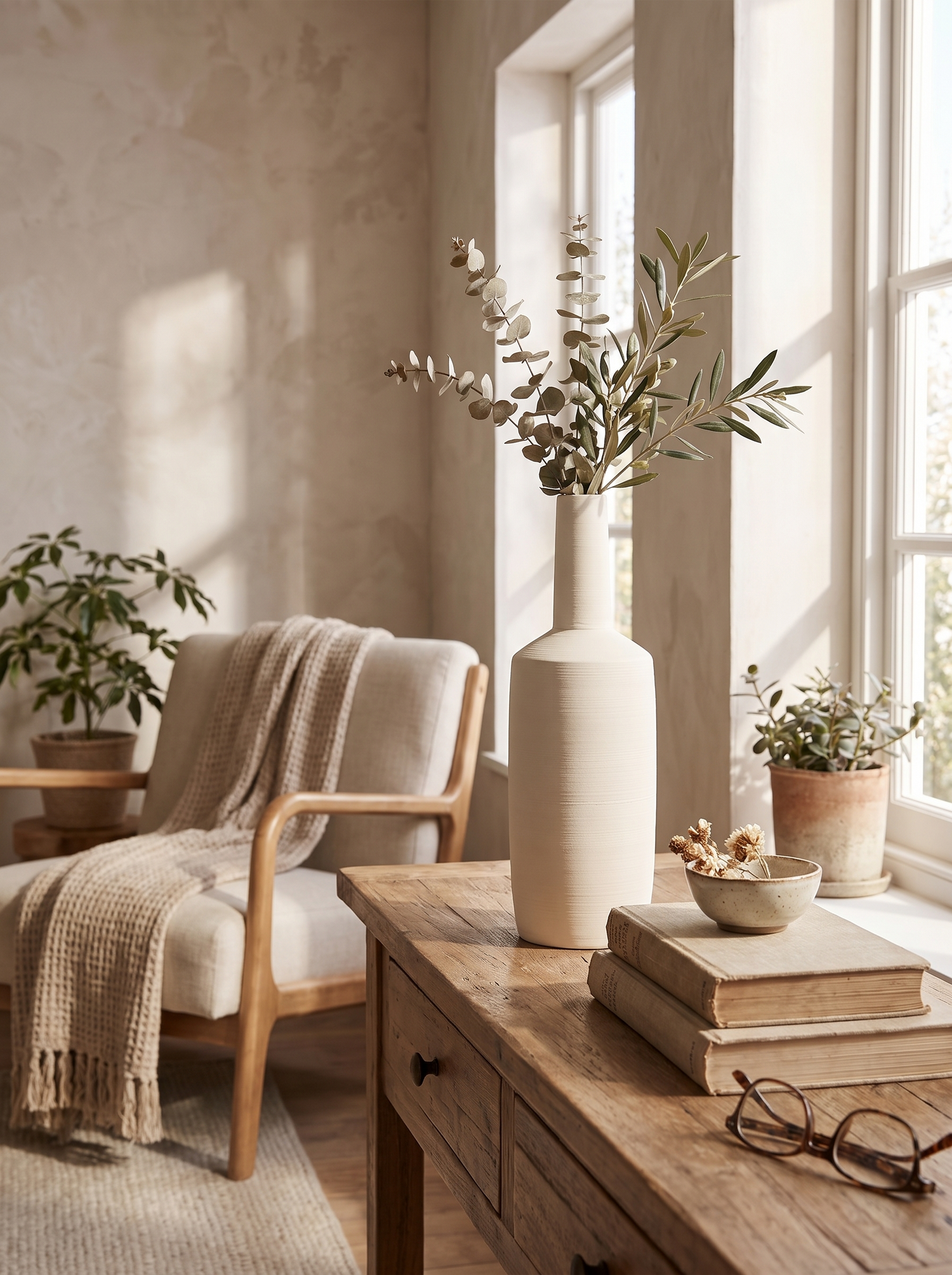Handcrafted Ceramic Vase lifestyle image 1