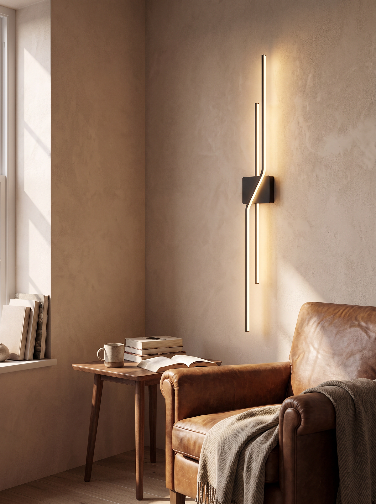 Linear LED Wall Sconce lifestyle image 3