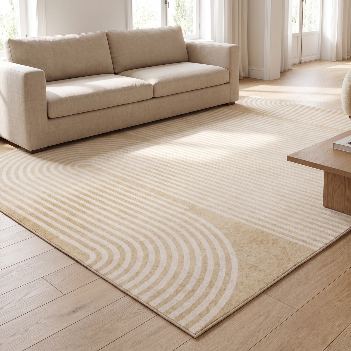 Walk rug in a living room
