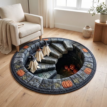 Round decorative rug - colour 5
