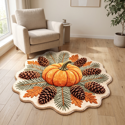 Round decorative rug - colour 2