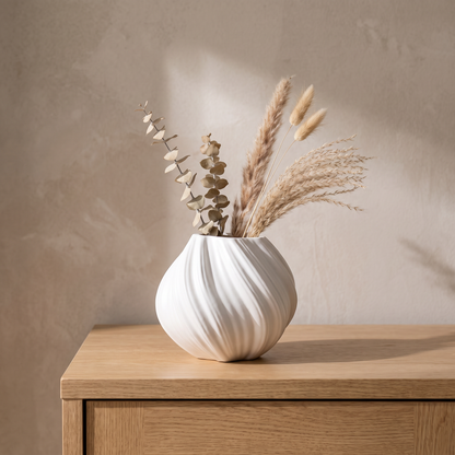 Ceramic vase style - poetic