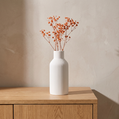 Retro ceramic vase - vertical medium