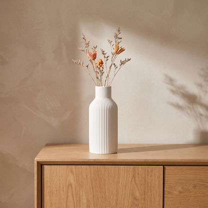 Retro ceramic vase - vertical small