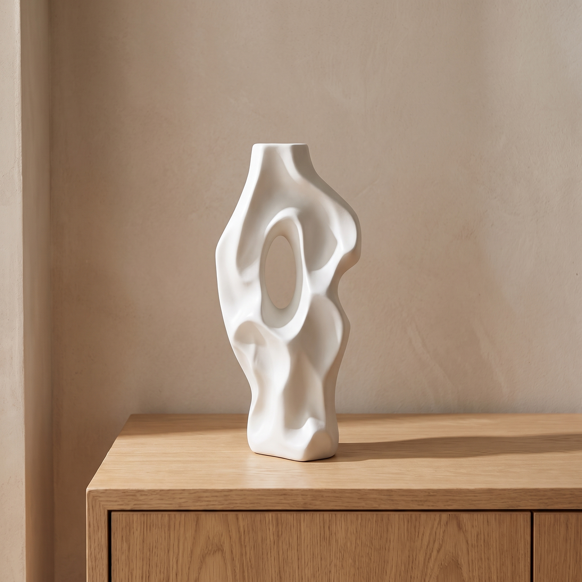 White vase