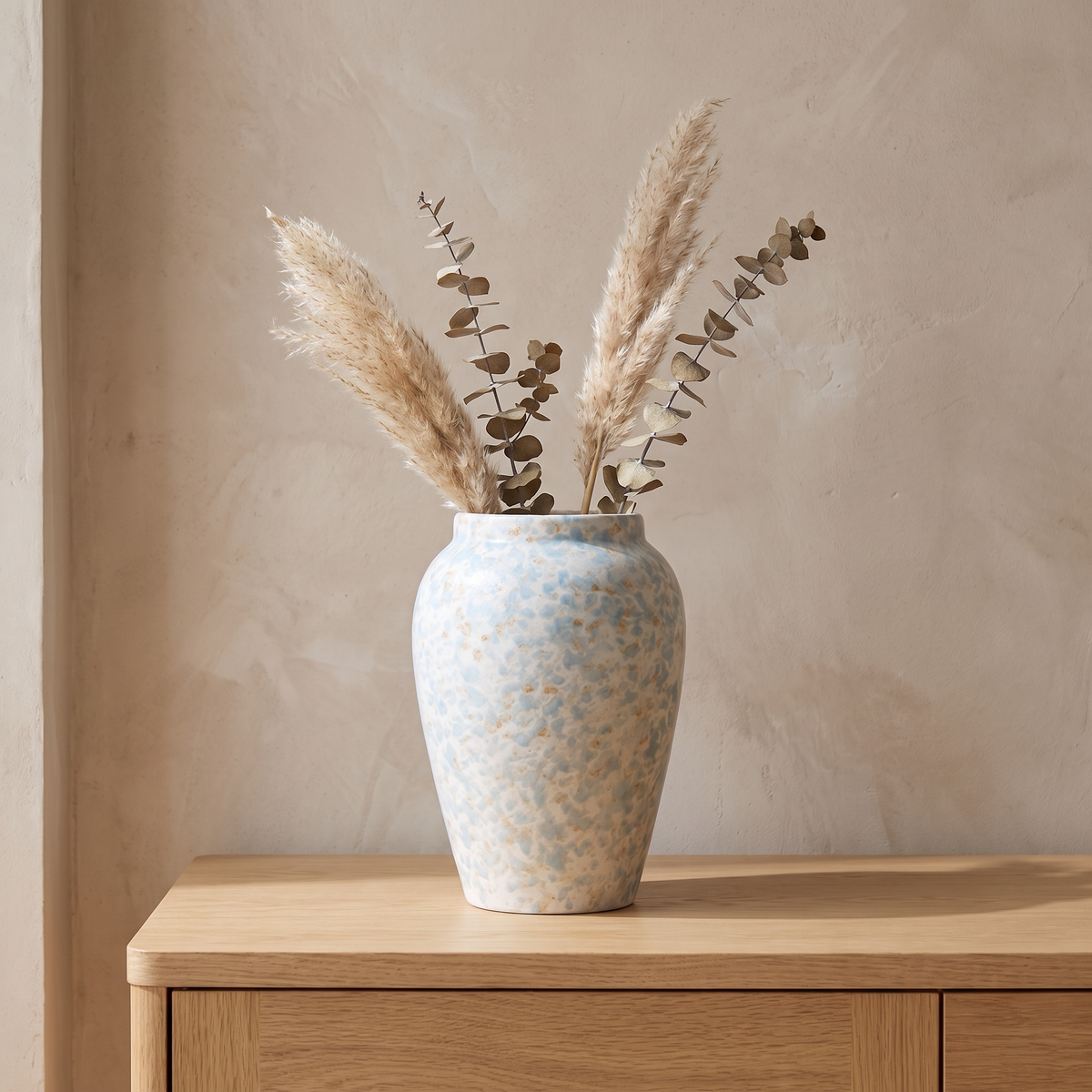 Glazed ceramic vase - Raindrop