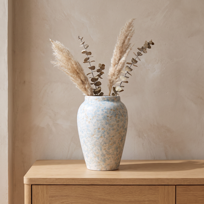 Glazed ceramic vase - Raindrop