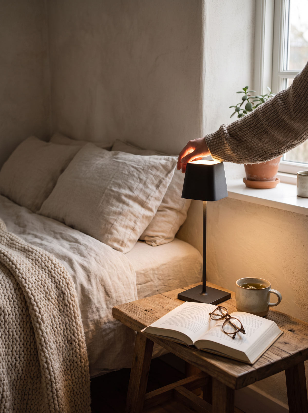 Rechargeable Touch Table Lamp lifestyle 2