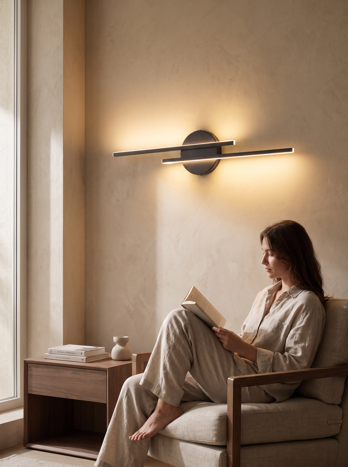 Dual Line LED Wall Lamp lifestyle 2