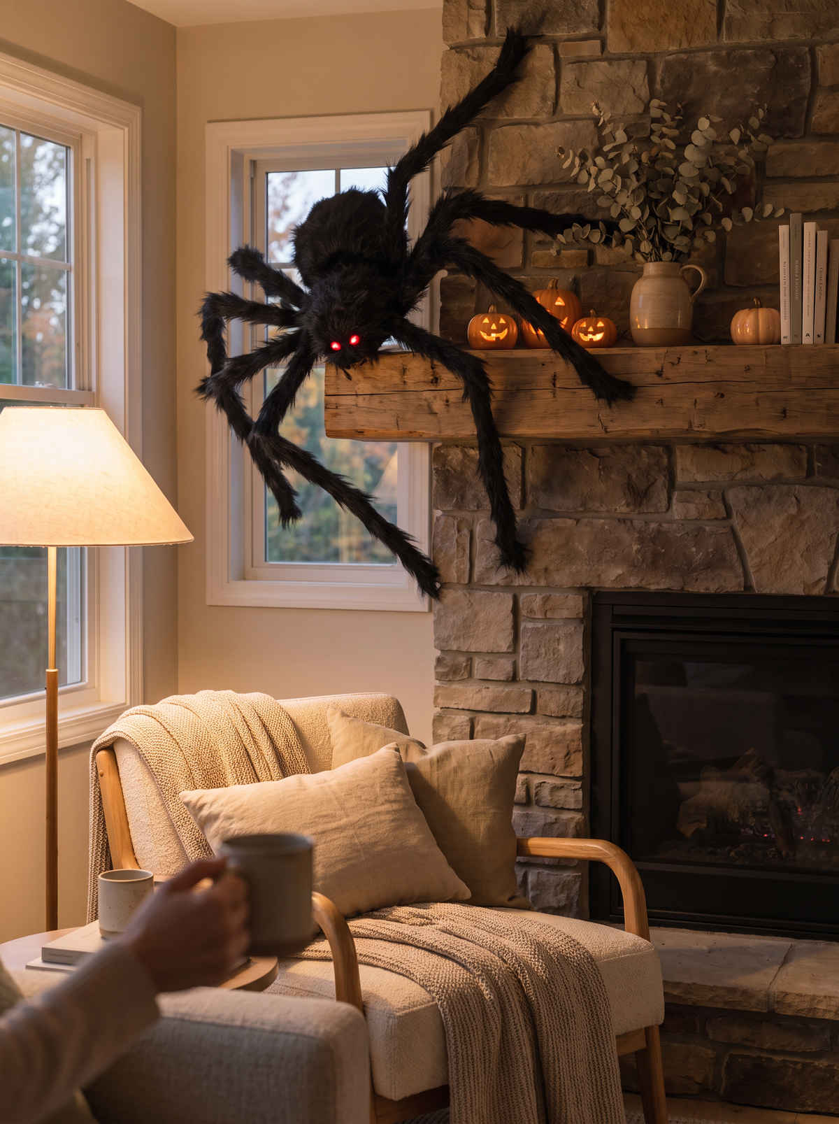 Giant plush spider lifestyle, From Subtle to Show Stopping