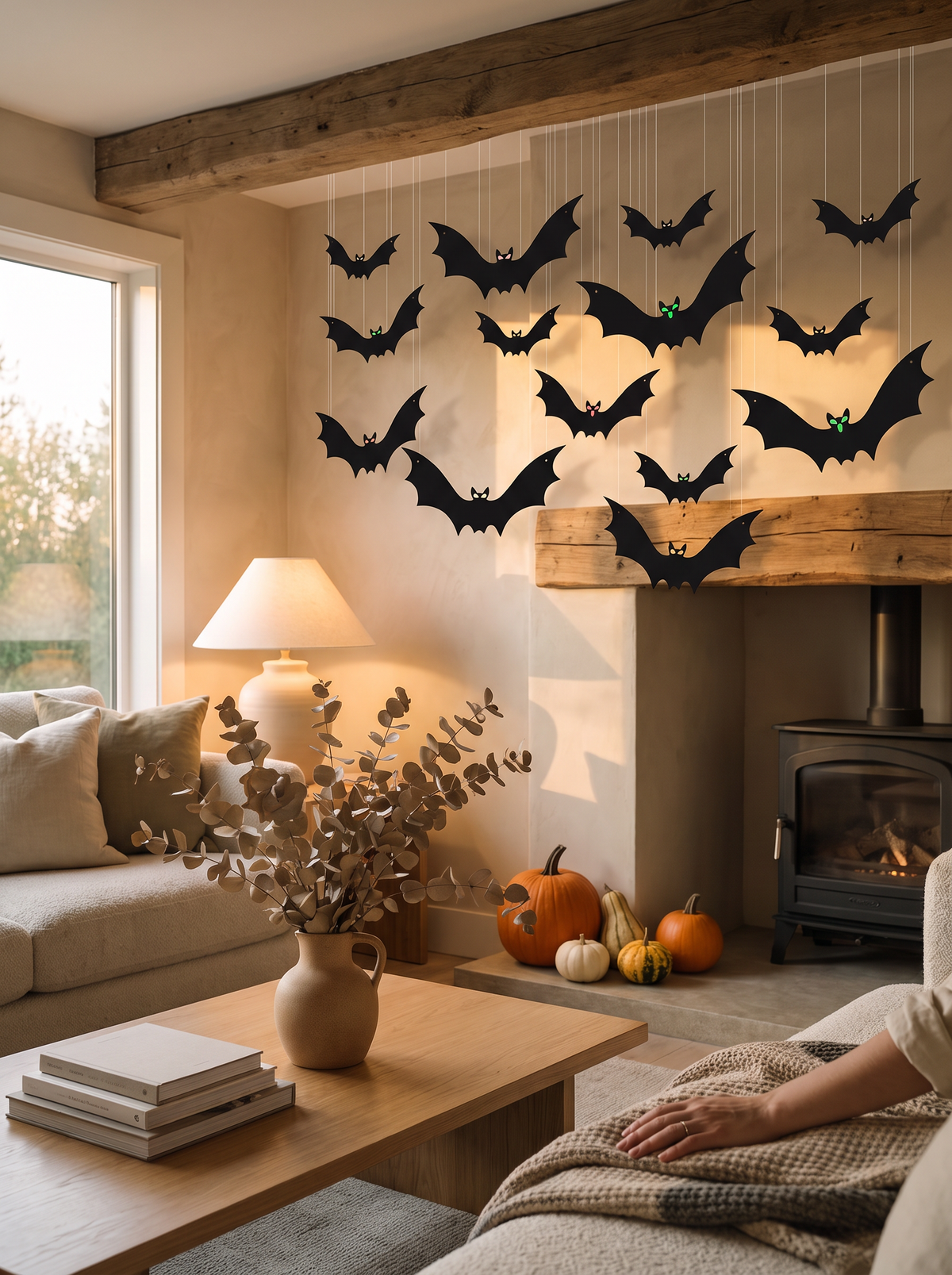 Hanging bat decoration lifestyle, Mix Your Sizes
